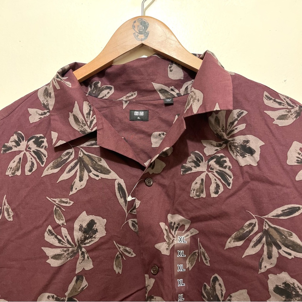 Uniqlo Open Collar Shirt
